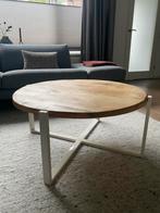 Mooie mango salontafel, Huis en Inrichting, Ophalen, Gebruikt, 100 tot 150 cm, Rond