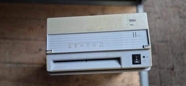 IDEAL 1000 Papierenversnipperaar, Diversen, Bureau-accessoires, Zo goed als nieuw, Ophalen of Verzenden