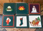 6 Kerst onderzetters (Pimpernel), Ophalen of Verzenden, Zo goed als nieuw