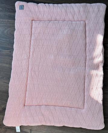 Boxkleed Jollein roze 75x95 zo goed als nieuw beschikbaar voor biedingen