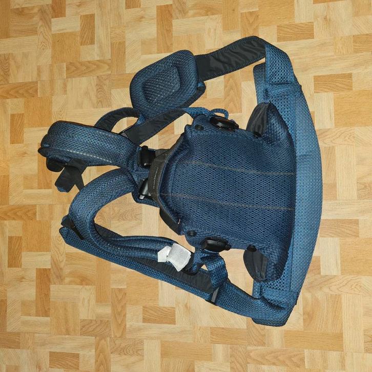 BabyBjörn Draagzak Harmony marineblauw, Kinderen en Baby's, Babydragers en Draagdoeken, Zo goed als nieuw, Draagzak, Baby Björn