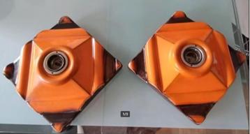 vintage keramiek wandlampen 70er jaren stukprijs beschikbaar voor biedingen