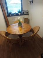 Eetkamertafel, Ophalen, Gebruikt, 50 tot 100 cm, Rond