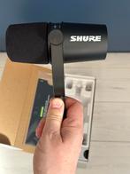 Shure MV7 Podcast Microfoon + Arm – In nieuwstaat, Ophalen of Verzenden, Zo goed als nieuw, Studiomicrofoon