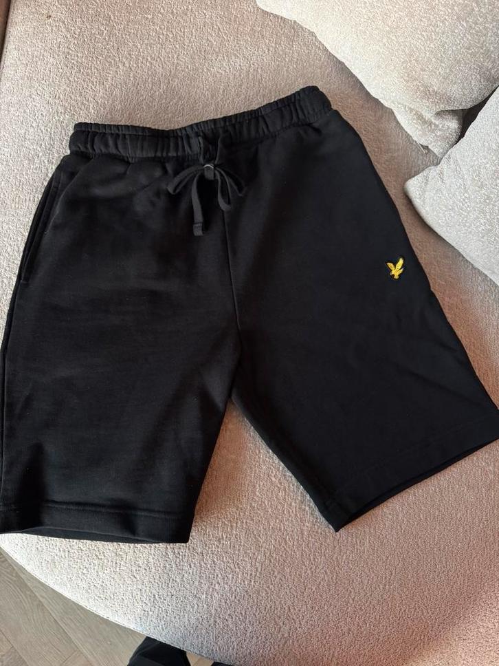 Lyle & Scott Short Zwart Maat S, Kleding | Heren, Broeken en Pantalons, Zo goed als nieuw, Maat 46 (S) of kleiner, Zwart, Ophalen of Verzenden