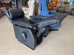 Luxe Fitform sta op stoel relax fauteuil draaiplateau/accu, Ophalen of Verzenden, Nieuw, Leer