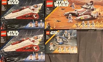 Lego star wars sealed sets 4 stuks - kan ook apart! beschikbaar voor biedingen