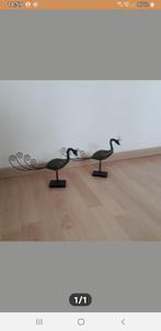 2 deco siervogels, Ophalen of Verzenden