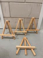 Mini schildersezeltjes - 4 stuks, Hobby en Vrije tijd, Schilderen, Ophalen of Verzenden, Zo goed als nieuw, Ezel