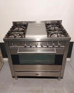 Boretti fornuis met Frytop, Ophalen, Gebruikt, 60 cm of meer, Gas