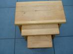 3 bijzettafeltjes, Ophalen, Minder dan 45 cm, Gebruikt, 55 tot 75 cm