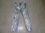 damesspijkerbroek met zilvercoating van Only, maat 32/32, Kleding | Dames, Spijkerbroeken en Jeans, Ophalen of Verzenden, Zo goed als nieuw