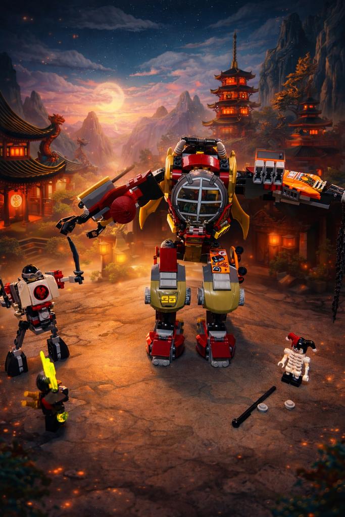 Redding M.E.C. Lego ninjago set 70592., Ophalen of Verzenden, Zo goed als nieuw, Complete set, Lego