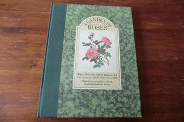 boek - A garden of roses - watercolours by Alfred Parsons beschikbaar voor biedingen