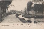 1902 assendelft de heit  dorpsgezicht zaanstreek zaans zaan, Ophalen of Verzenden, Voor 1920, Gelopen, Noord-Holland