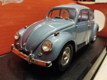 Volkswagen Kever 1967 licht blauw Signature metal 1:18 KRD beschikbaar voor biedingen