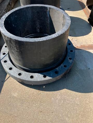 Hdpe rond 500 dikwandig!! Bochten en kraagbussen met flens beschikbaar voor biedingen