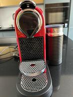 Nespresso Citiz met melkopschuimer, 4 tot 10 kopjes, Gebruikt, Espresso apparaat, Koffiepads en cups