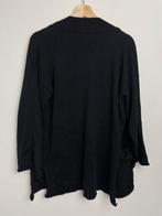 Alpha Studio merino wollen vest zwart met zakken IT 48 / 42, FFW S.r.l., Zwart, Cs.alphastudio@the-ffw.com, Maat 46/48 (XL) of groter