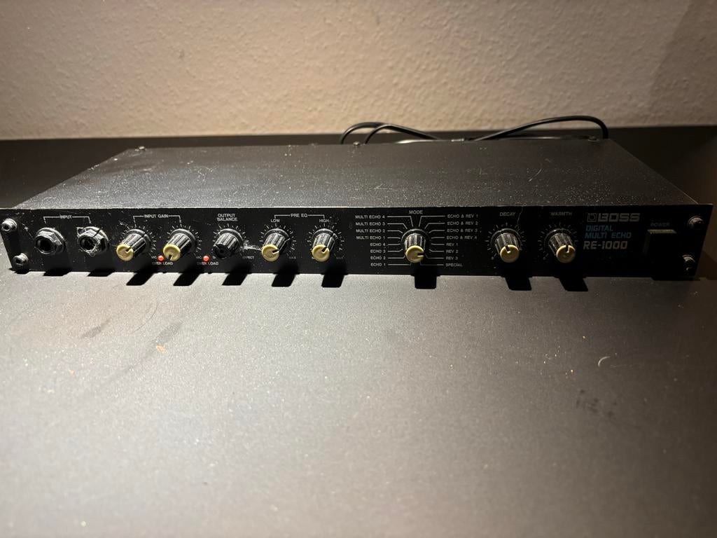 Roland Boss RE-1000 Digital Multi Echo - Vintage Effect, Verzenden, Gebruikt, Delay of Echo