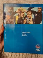 PADI Open water diver manual, Ophalen of Verzenden, Zo goed als nieuw