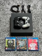 PS4 Pro - SSD + Games + 2 Controllers, Spelcomputers en Games, Spelcomputers | Sony PlayStation 4, Met 2 controllers, Ophalen of Verzenden