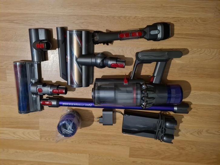 Dyson V11 Torque Drive Extra  met Veel Accessoires., Witgoed en Apparatuur, Stofzuigers, Zo goed als nieuw, Stofzuiger, Minder dan 1200 watt