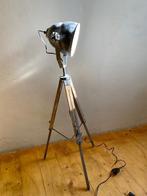 vintage staande spot, Retro industrieël, Verzenden, 100 tot 150 cm, Zo goed als nieuw