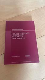 Hoofdlijnen van het Nederlands burgerlijk procesrecht, Ophalen of Verzenden, Zo goed als nieuw