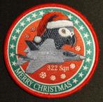 Koninklijke Luchtmacht 322 Squadron Christmas Patch, Verzamelen, Militaria | Algemeen, Ophalen of Verzenden, Luchtmacht, Nederland