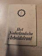 NAF Lidmaatschapsboekje Arbeidsfront Leiden, Ophalen of Verzenden