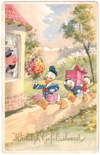 Kaart - Donald Duck - Walt Disney, Verzamelen, Ansichtkaarten | Themakaarten, Ophalen of Verzenden, 1940 tot 1960, Gelopen, Overige thema's