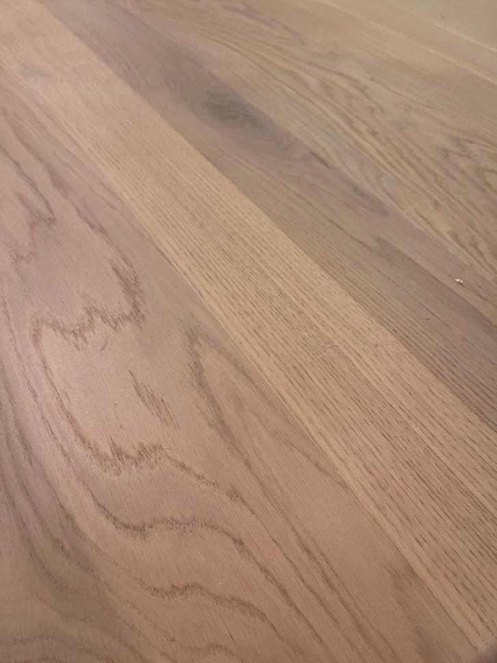 Eleonora eettafel harvey - materiaal: eiken - kleur: naturel, Huis en Inrichting, Tafels | Eettafels, Zo goed als nieuw, 50 tot 100 cm