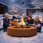 Vuurschaal cortenstaal 100 cm, Ophalen of Verzenden, Nieuw