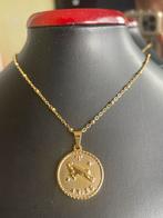 Prachtige ketting met sterrenbeeld hanger, aries, 18k rvs., Sieraden, Tassen en Uiterlijk, Kettingen, Overige materialen, Verstelbaar