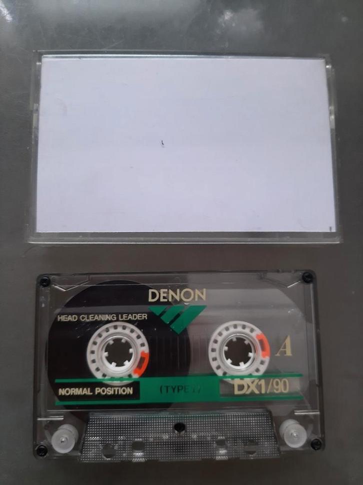 Cassette bandje van Denon, Cd's en Dvd's, Cassettebandjes, Zo goed als nieuw, Origineel, 1 bandje, Ophalen