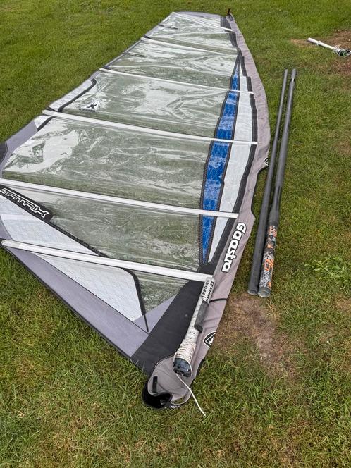 Gaasta zeil matrix 6,5, Watersport en Boten, Windsurfen, Zo goed als nieuw, Zeil, Minder dan 250 cm, 5 tot 7 m², Ophalen of Verzenden