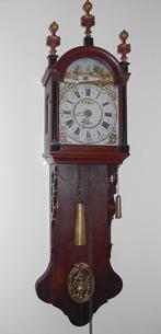 Antieke Friese Staartklok met Schildering, Antiek en Kunst, Antiek | Klokken, Ophalen