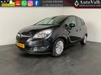 Opel Meriva 1.4 Turbo Design Edition (bj 2014), Auto's, Voorwielaandrijving, Gebruikt, 4 cilinders, Zwart
