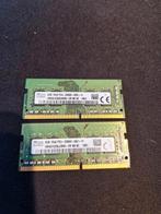 Laptop geheugen 16GB DDR4 SODIMM ram PC4 2666 (2x 8GB), DDR4, Ophalen of Verzenden, Zo goed als nieuw, Laptop