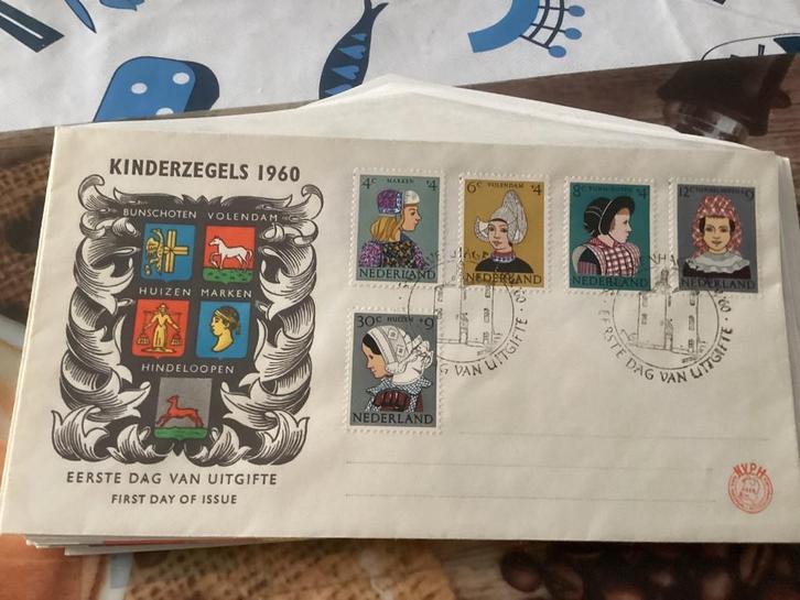 No2940 Kinder E46 gewist adres Heb ook van Nederland jaargan, Postzegels en Munten, Postzegels | Eerstedagenveloppen, Onbeschreven