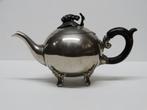 Antiek oud brocant Theepot rvs met houten handvat, Antiek en Kunst, Verzenden