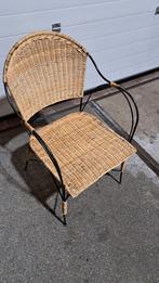 Vintage Rotan Stoel - Zithoogte 43 cm, Ophalen