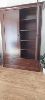 Eiken wand kast massief, Huis en Inrichting, Kasten | Vitrinekasten, Ophalen, 100 tot 150 cm, Eikenhout, Zo goed als nieuw