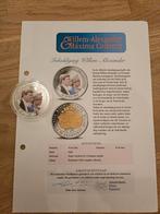 Willem-Alexander & Maxima Munt - Zwaar Verzilverd, Postzegels en Munten, Ophalen of Verzenden, Overige waardes, Losse munt, Geboorte of Huwelijk