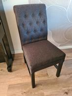 4 eethoekstoelen, Huis en Inrichting, Stoelen, Ophalen, Hout, Gebruikt, Zwart