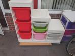 Ikea trofast kast met bakken en 2 deksels, Ophalen, Gebruikt, 75 tot 100 cm, Minder dan 50 cm