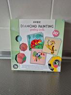 DIAMOND PAINTING WENSKAARTEN MAKEN NIEUW, Hobby en Vrije tijd, Kaarten | Zelf maken, Ophalen, Nieuw, Dieren, Overige typen