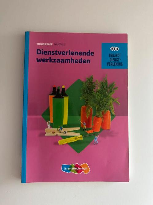 Theorieboek Dienstverlenende werkzaamheden niveau 2, Boeken, Schoolboeken, Zo goed als nieuw, Nederlands, Overige niveaus, Verzenden