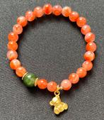 Jade armband, Ophalen of Verzenden, Nieuw, Groen, Overige materialen